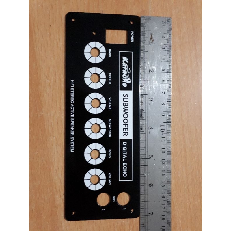 PANEL DEPAN BESI UNTUK DMS206 DMS-206X