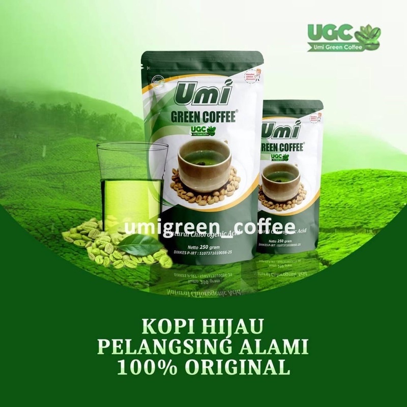 

Umi Green Coffee Pelangsing Kesehatan, UGC Umi Green Coffe Original