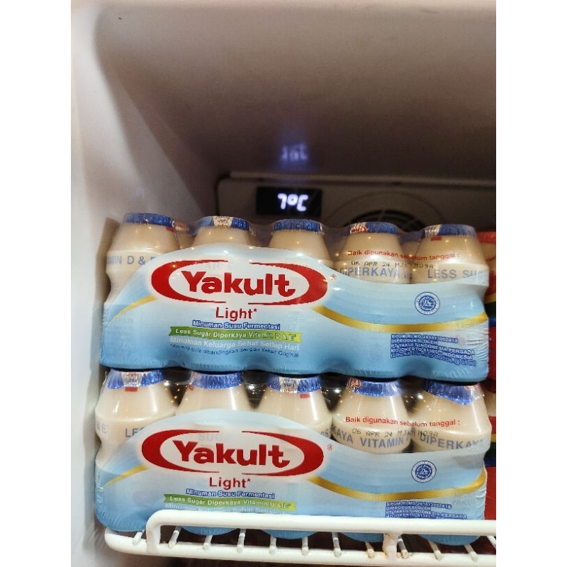 

Yakult Light Less Sugar 1 pack isi 5