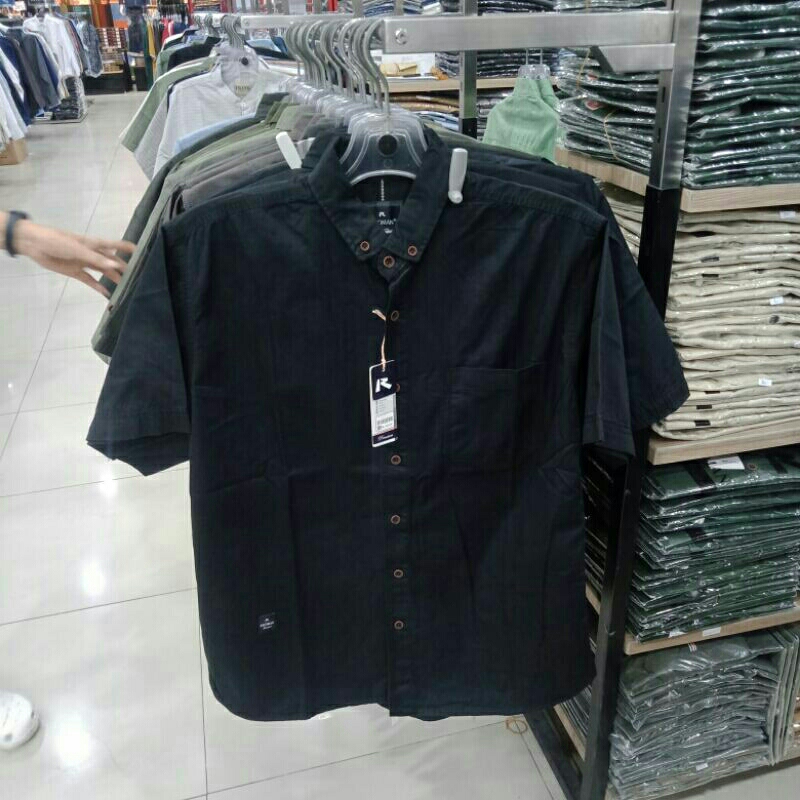 RWD MAN kemeja casual polos lengan pendek