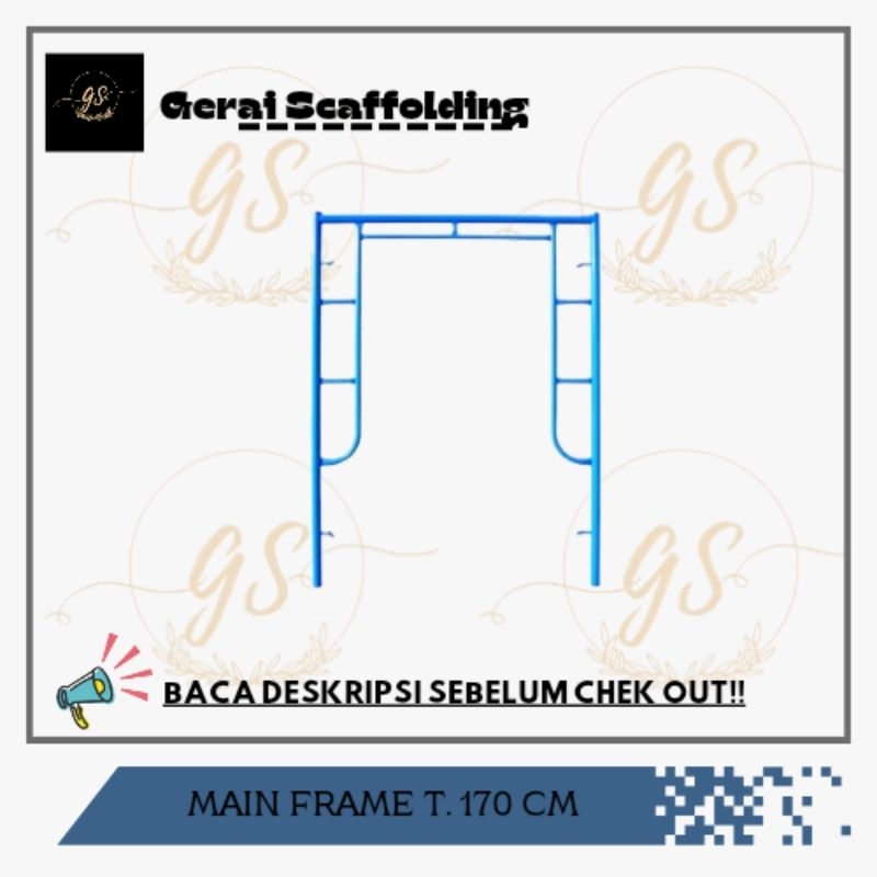 MAIN FRAME SCAFFOLDING MERK TM (TEBAL)