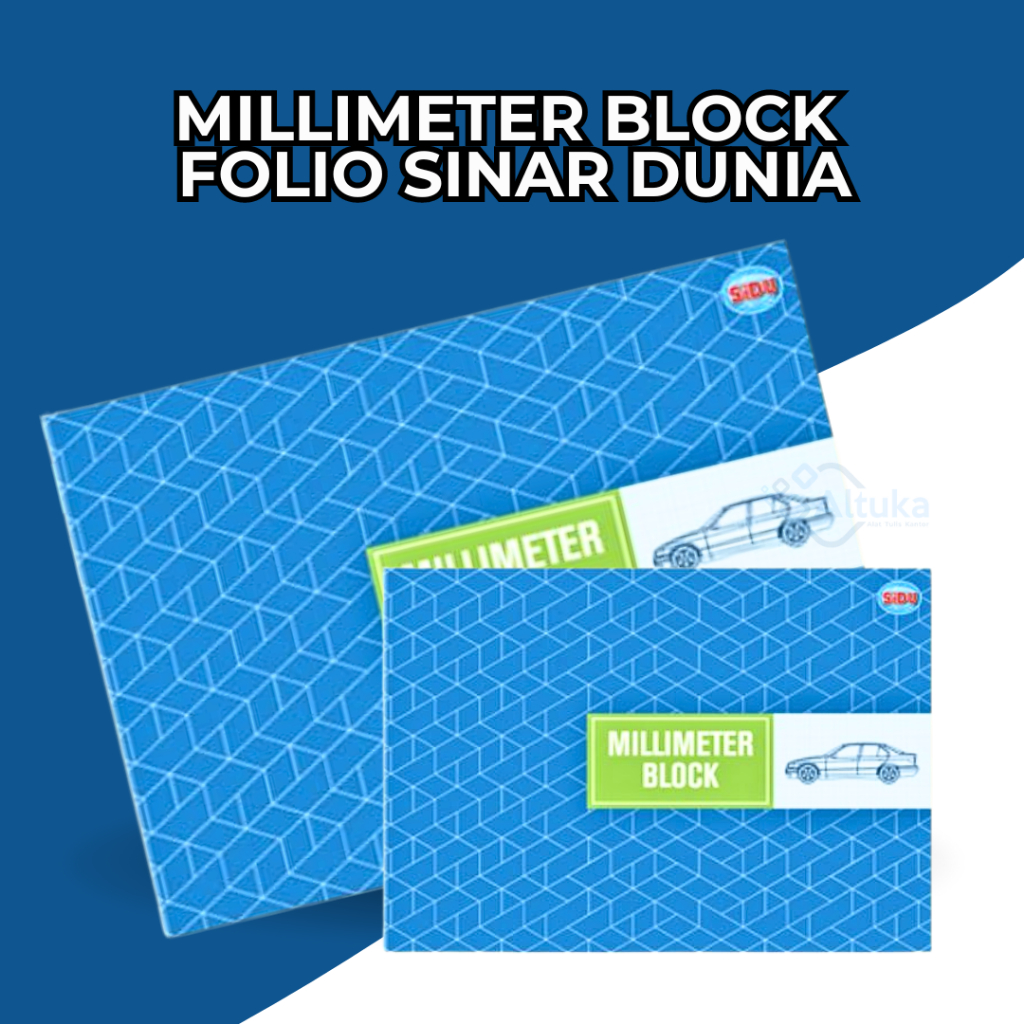 Buku Milimeter Block / Milimeter Blok Ukuran Folio