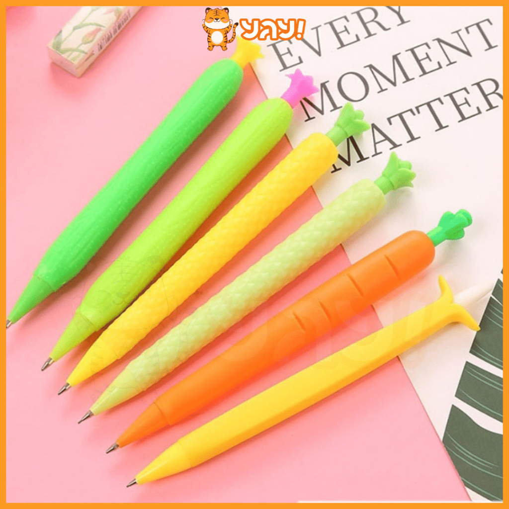 

YAY! Pensil Mekanik Bentuk Sayuran Mechanical Pencil Vegetables Aesthetic Fancy Wortel Corn Alat Tulis Anak Sekolah Murah