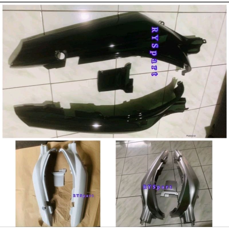 COVER BODY SUZUKI SATRIA 2 TAK LUMBA, BODY BELAKANG SUZUKI SATRIA 2TAK LUMBA KANAN KIRI
