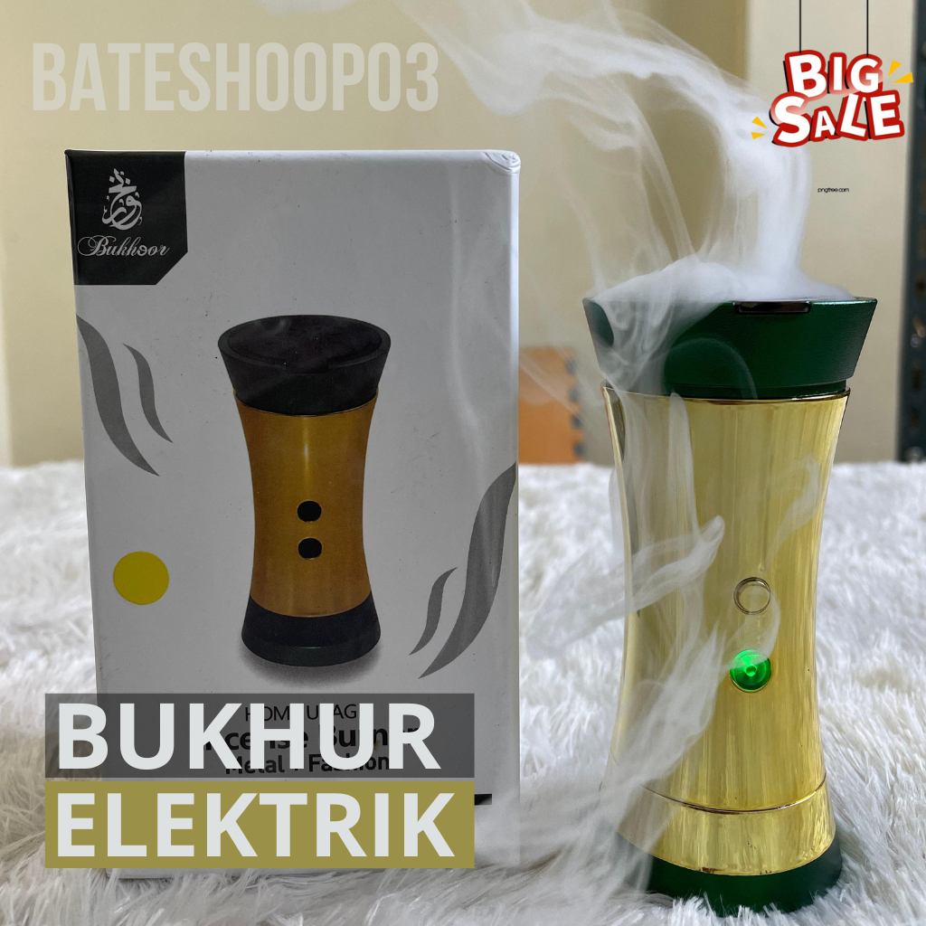 Dupa Elektrik X019 / Bukhur Elektrik Portable / Tempat Dupa Elektrik / Mabhkara Portable / Pembakara