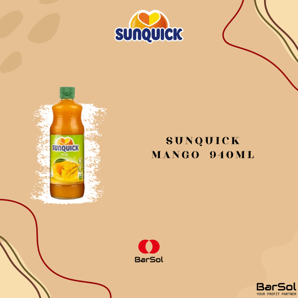 

Sunquick Mango 940 Ml - Barsol Indonesia