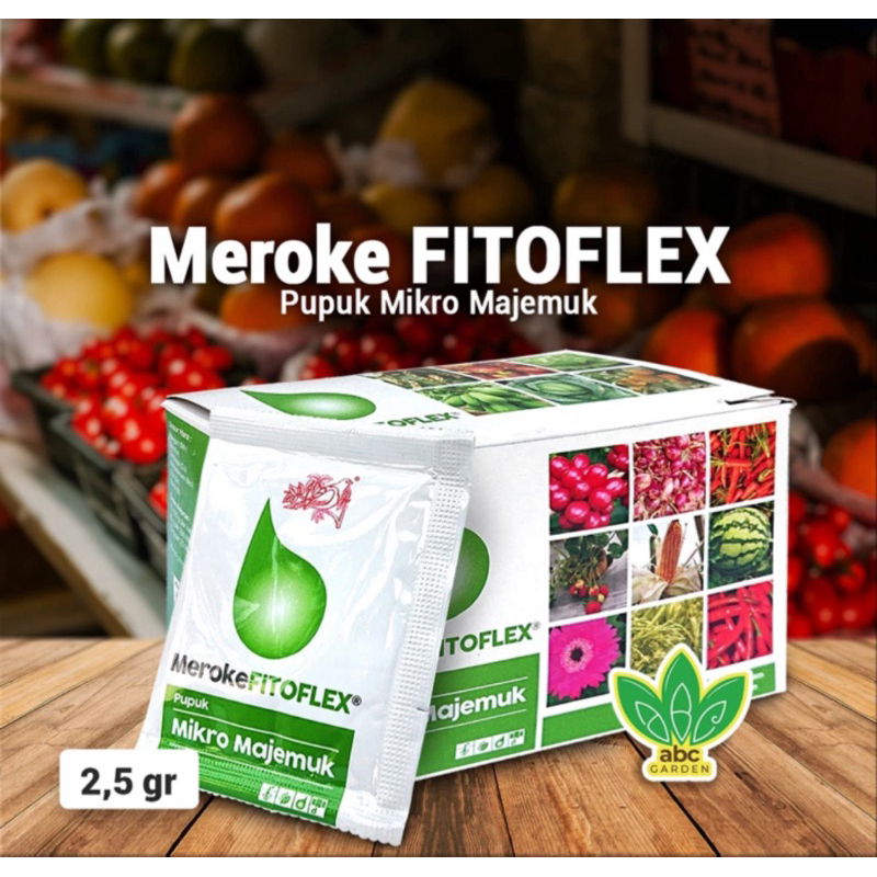 Pupuk Meroke FITOFLEX 2,5Gr Pupuk Micro majemuk