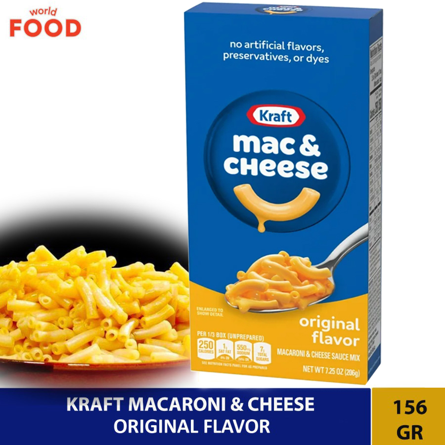 

KRAFT MACARONI & CHEESE DINNER ORIGINAL FLAVOR