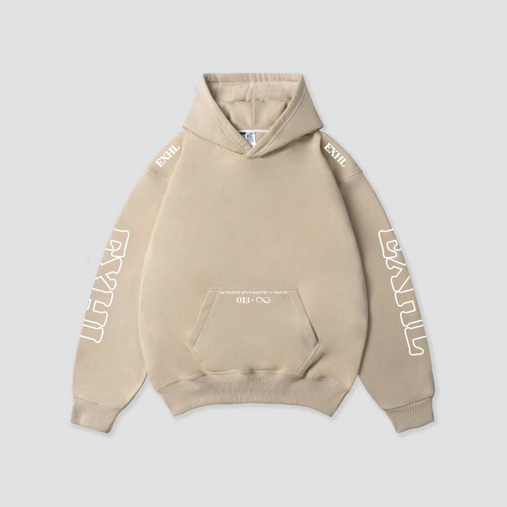 Exhale Dakota Oversized Hoodie Cream