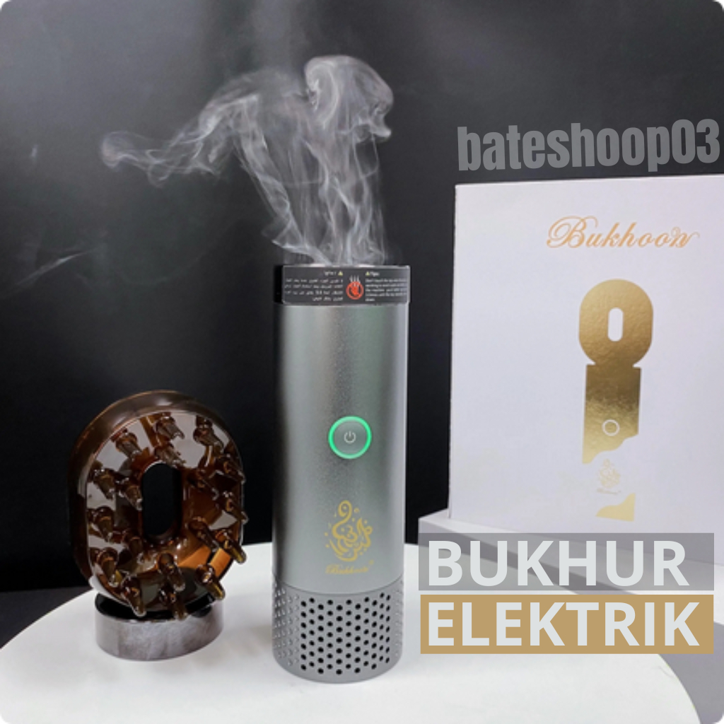 Bukhur Elektrik X010 / Mabhkara Portable Elektrik / Elektrik Hair Aroma Difuser / Tempat Dupa Elektr