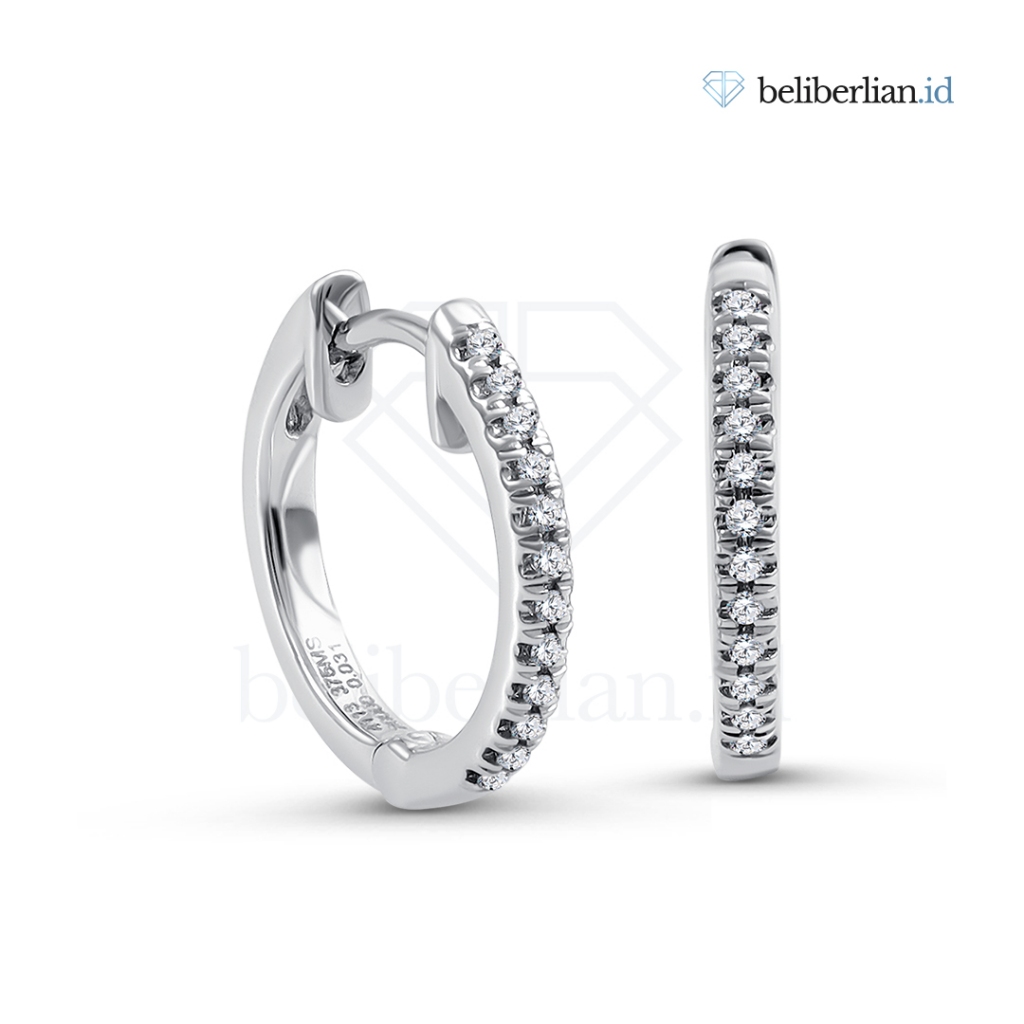 Anting Berlian Asli Eropa - Diamond Earrings BEG10230700