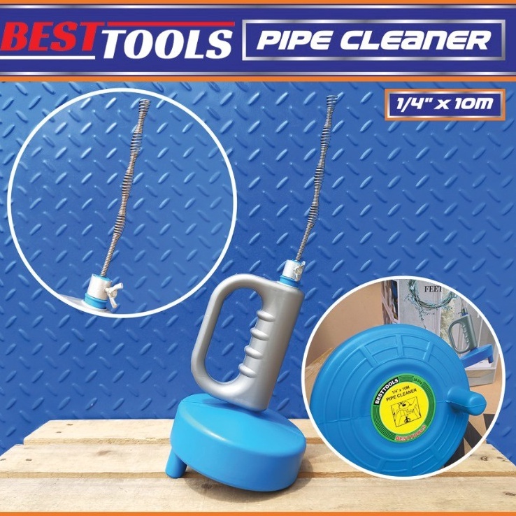 ART N63T Pipe cleaner 15m kabel sling saluran air macet mampet BESTTOOLS PCM1 alat pembersih pipa dr