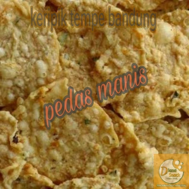 

keripik tempe goreng bandung / tempe pedas manis 250gr