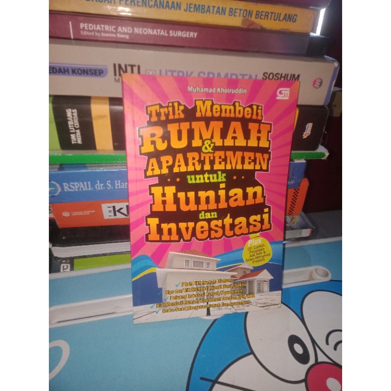 BUKU ASLI TRIK MAIN DELI OMAH DAN APARTEMEN UNTUK HUNIAN DAN INVESTASI