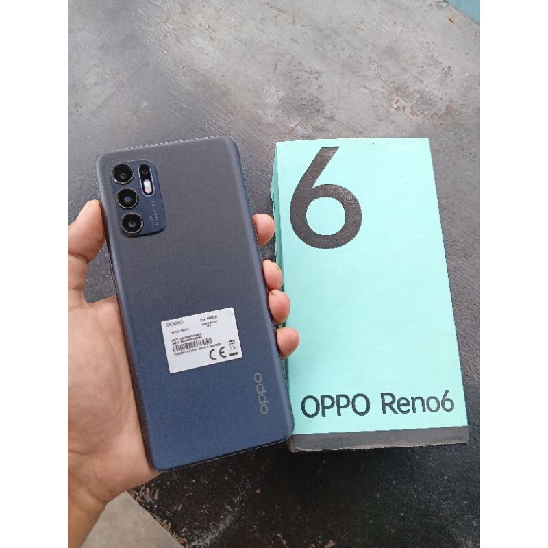 Opo Reno 6 8/128 Fullset ori
