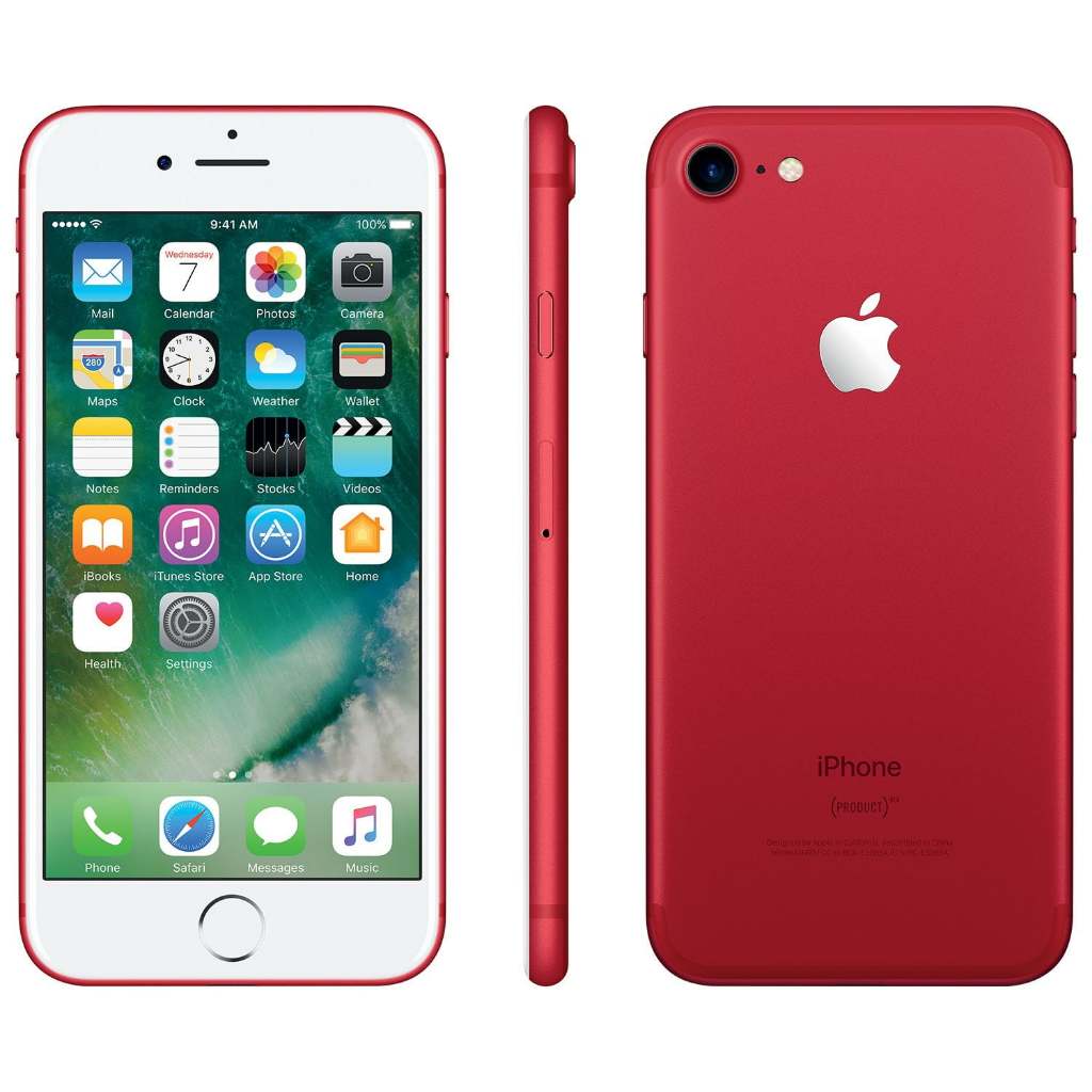 iphone 7 second warna red 32GB