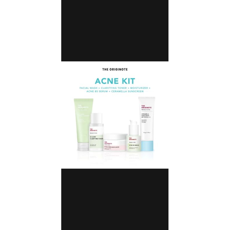The Originote ACNE KIT (Preloved)
