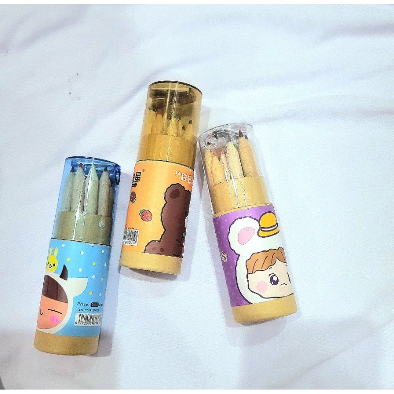 

pensil warna tabung set isi 12 warna