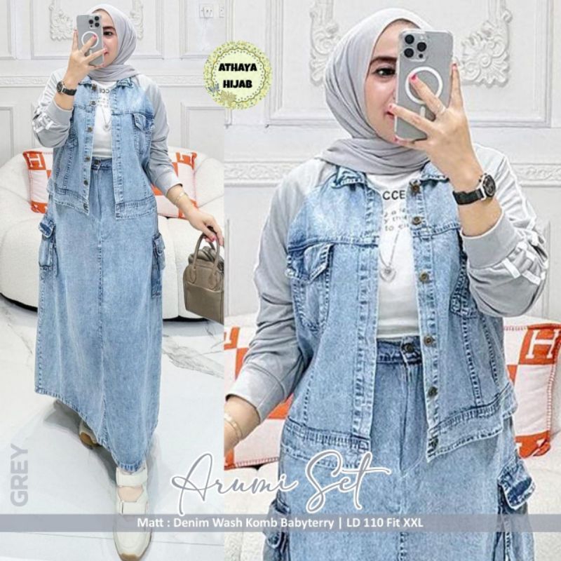 Set Jeans Wanita Terbaru//Arumi Set