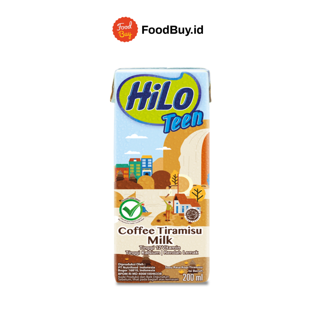 

Hilo Teen Coffe Tiramisu Milk 200ml