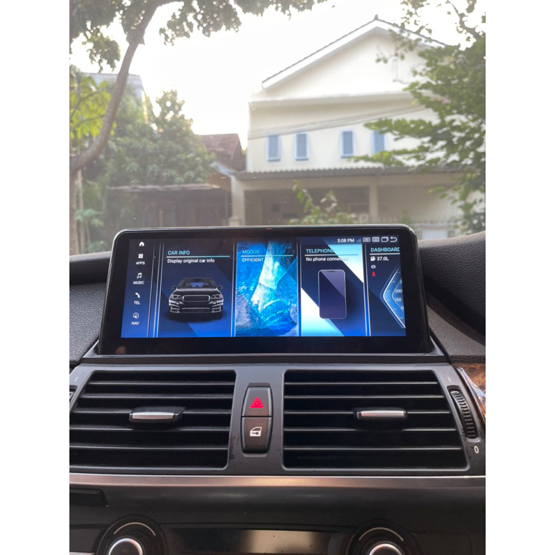 HEAD UNIT ANDROID 13 10.25" BMW X5 E70 X6 E71 X3 E83 X1 E84 8GB RAM APPLE CARPLAY KAMERA MUNDUR ANDR