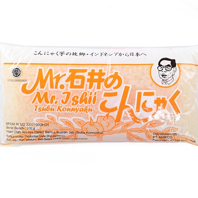 

Mr Ishii Tsubu Konnyaku 200 g (Nasi Shirataki)