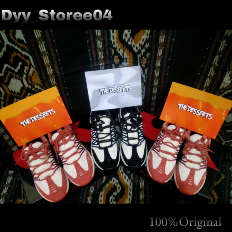 Sepatu Kanky The desert Cookies and Cream&Creame BruleeOriginal)