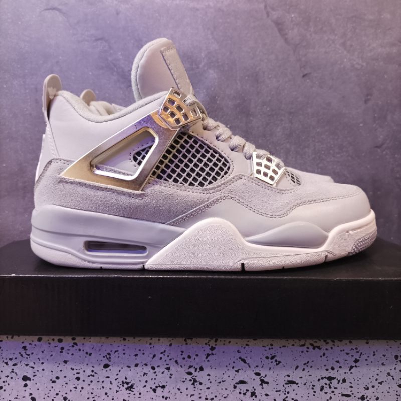 nike aj retro 4 grey