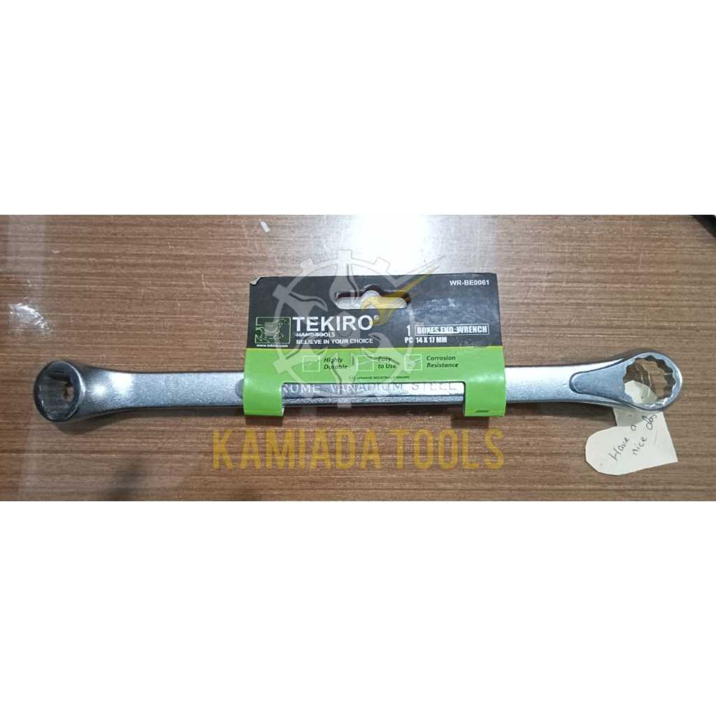 Kunci TEKIRO 14 x 17mm/Kunci Double Ring TEKIRO 14 x 17mm