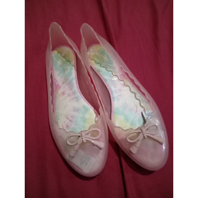 Flat Shoes Jelly Bunny Original Size 37