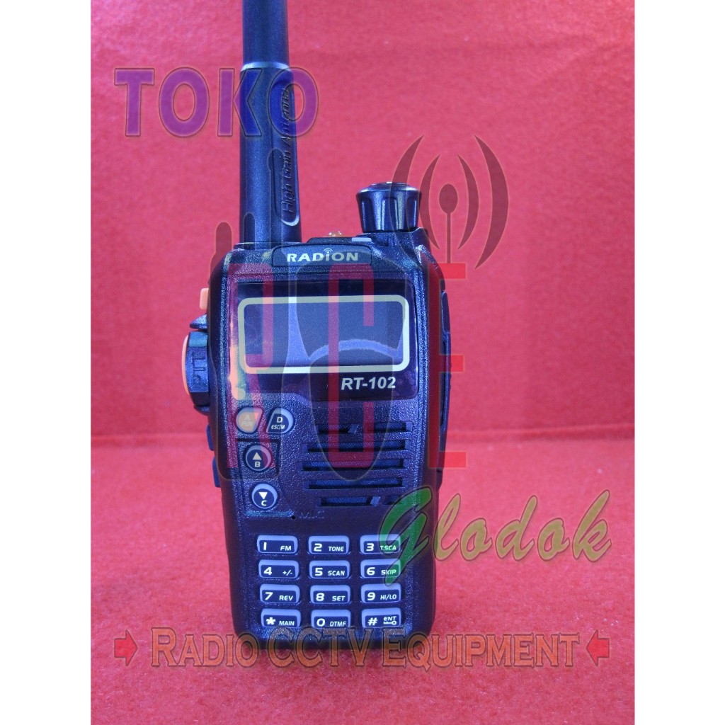 Radion RT-102 HT Dualband Garansi 2 Tahun Radio Handy Talky RT102
