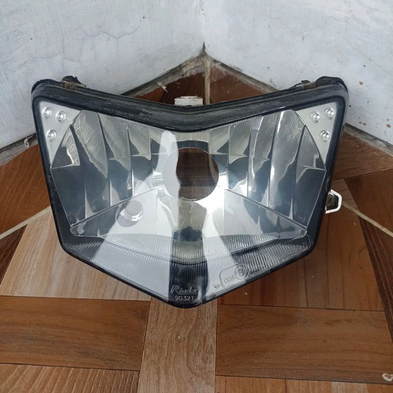 headlamp reflektor lampu depan Kawasaki KLX 250 Dtracker 250 dt250 Original