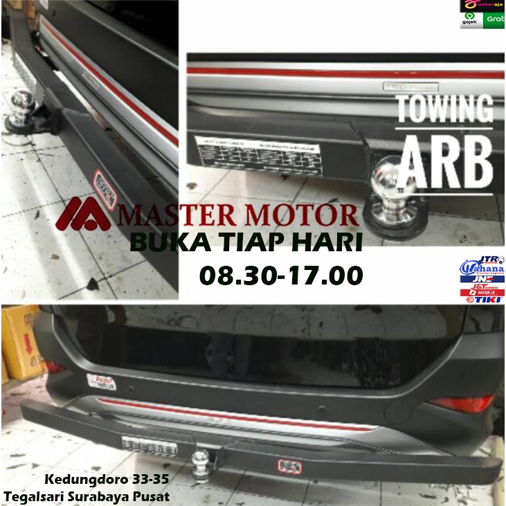 Towing ARB / Towing Bar Sunrise Bumper Belakang Calya Innova Xpander Mobilio Rush Avanza Fortuner