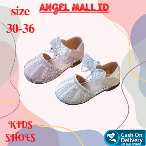 [Angelmall ID] Sepatu pesta anak perempuan sepatu flat shoes anak cewek