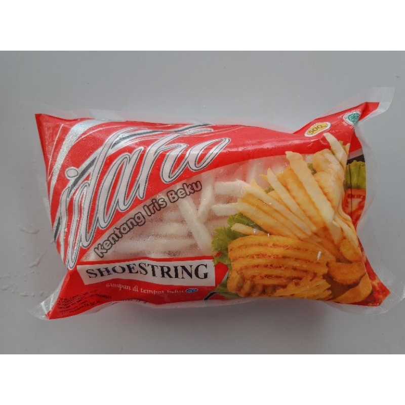 

IDAHO Shoestring Kentang Iris Lurus Beku 250 gram