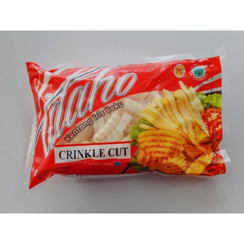 

IDAHO Crinkle Cut Kentang Iris Beku Kringkel 250 gram