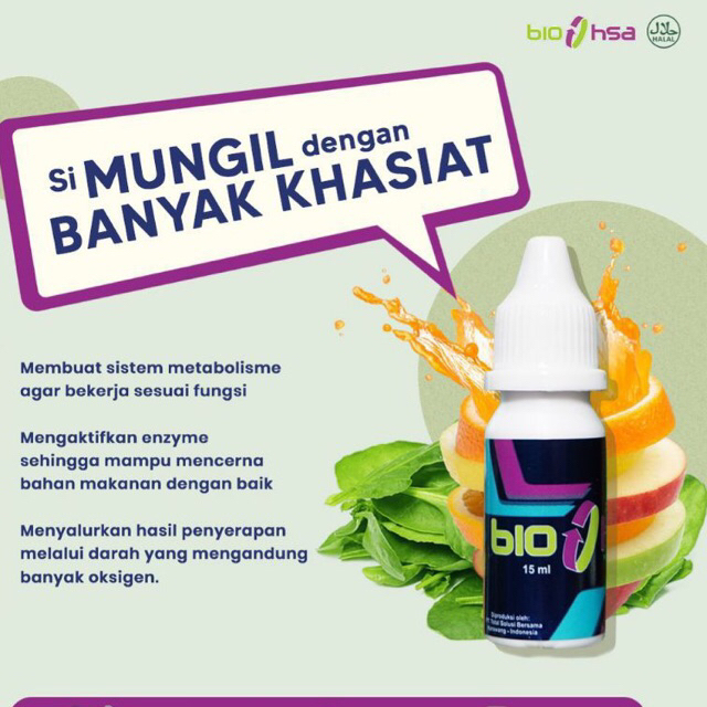 Jamu Tetes BIO HSA Herbal 15 ml