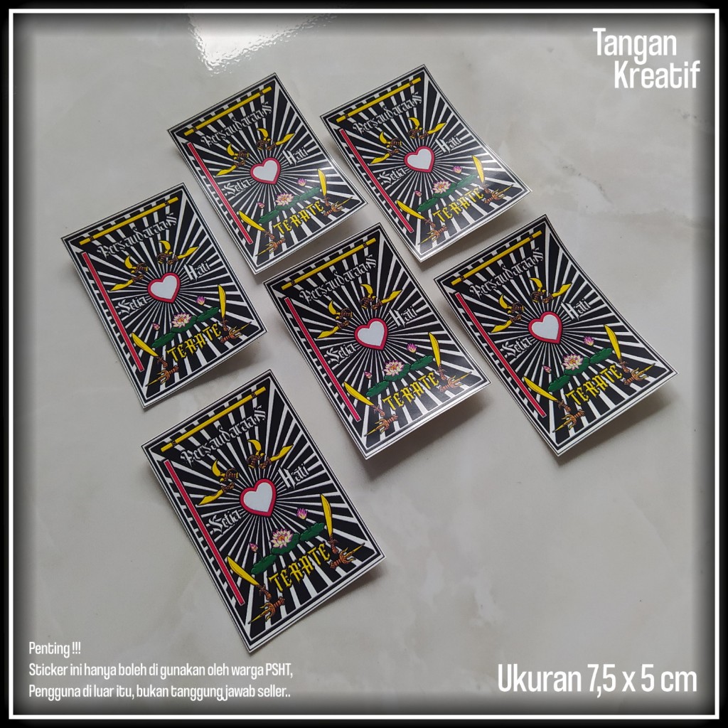 

sticker psht logo keren desain premium