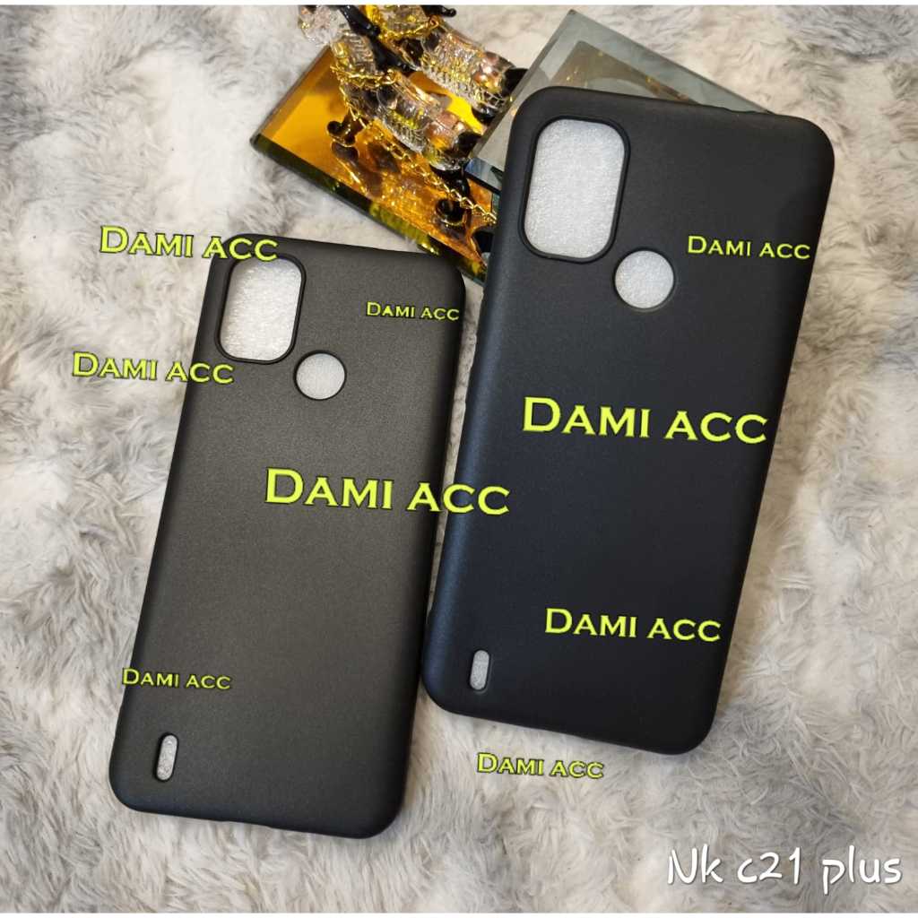 case nokia c31 nokia c21 plus nokia c12 macaron black case premium soft case hitam