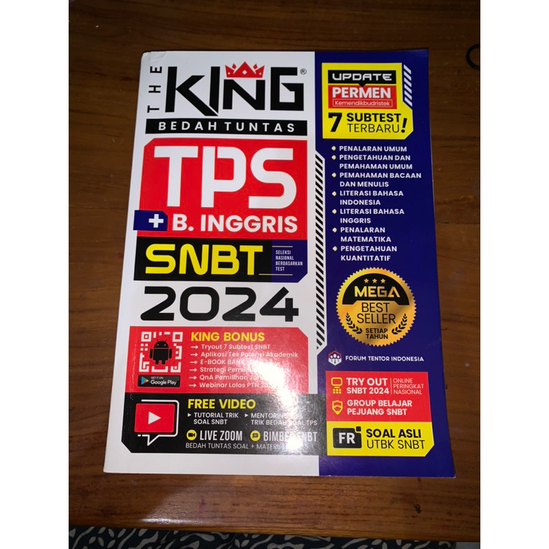 The king SNBT 2024 (PRELOVED)