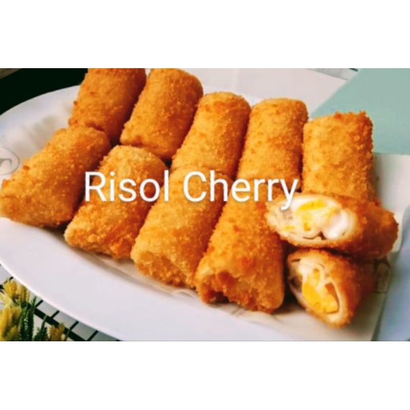 

Risol sosis premium + telur mayones isi 6