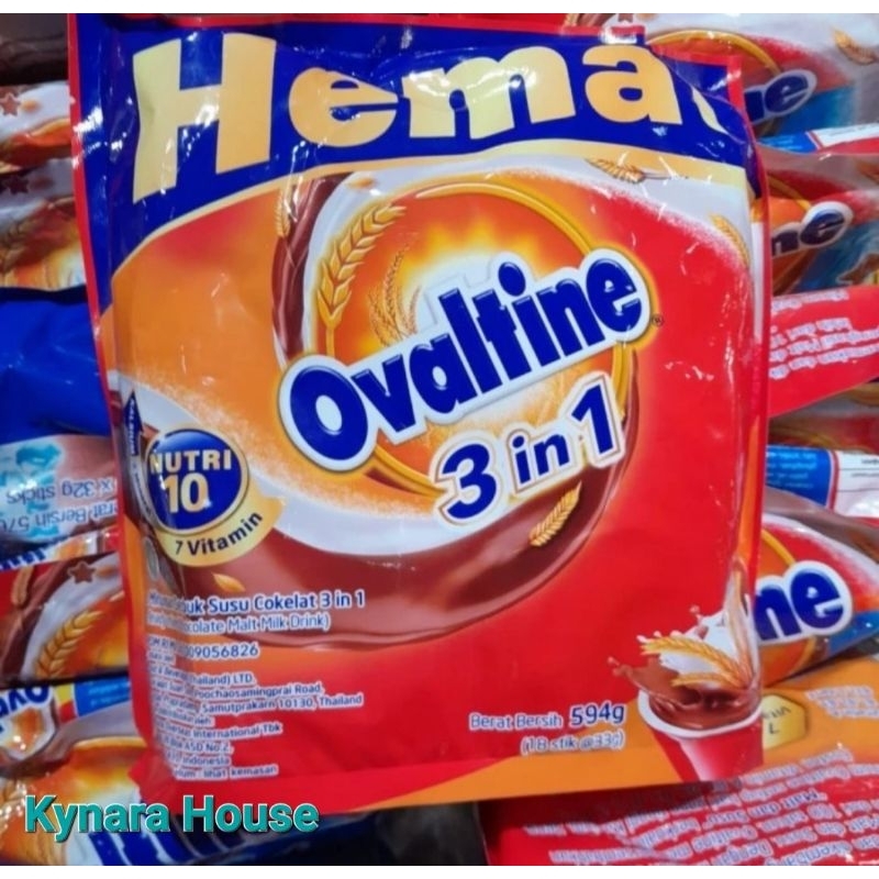 

Susu Ovaltine 3in1 Minuman Serbuk Coklat