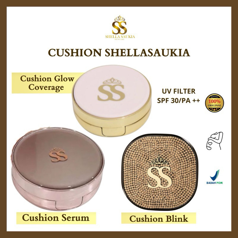 [READY] CUSHION SS SHELLASAUKIASKIN SHELLASAUKIASKINCARE SHELLASAUKIA CUSHION SS