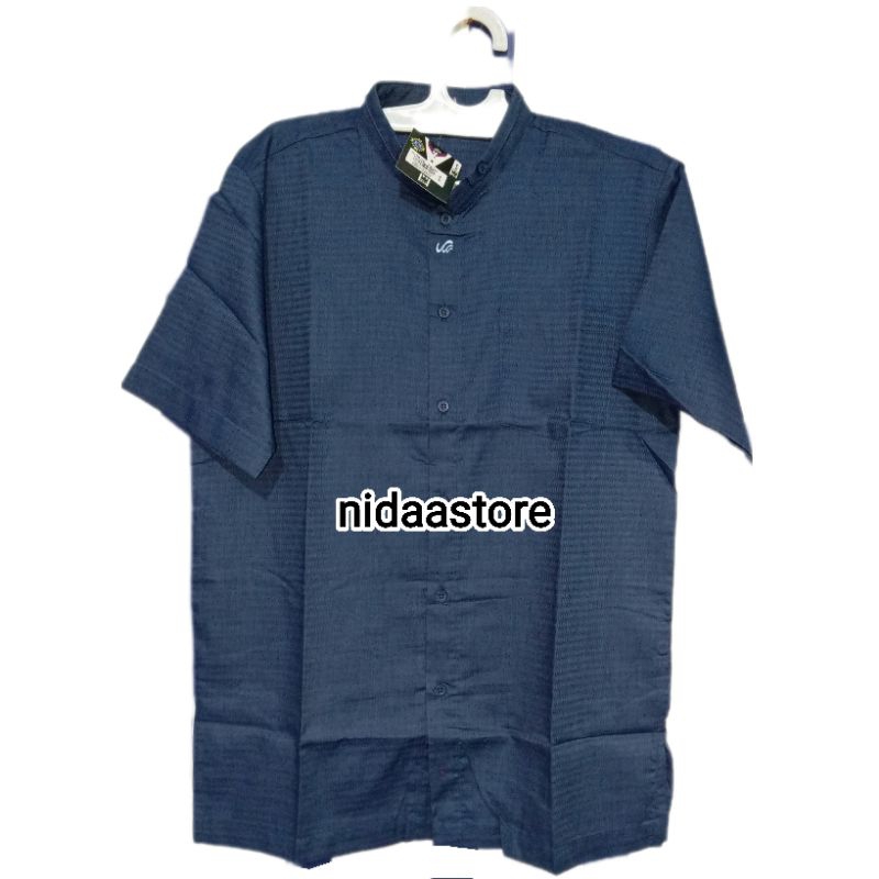 Rabbani - baju koko pria KEMKO DIRAYA BIRU SIZE S
