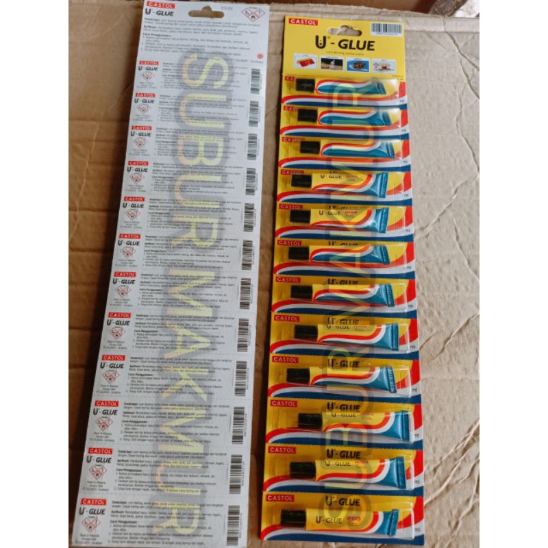 

Lem Castol UGLUE 7ml Lem Serbaguna - Lem Prakarya - Lem Kreatifitas