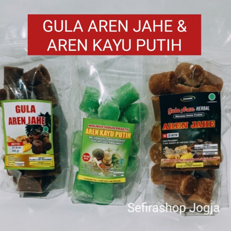 

Gula Aren Jahe dan Aren Kayu Putih Minuman Seduh Praktis Dari Bantul Jogja