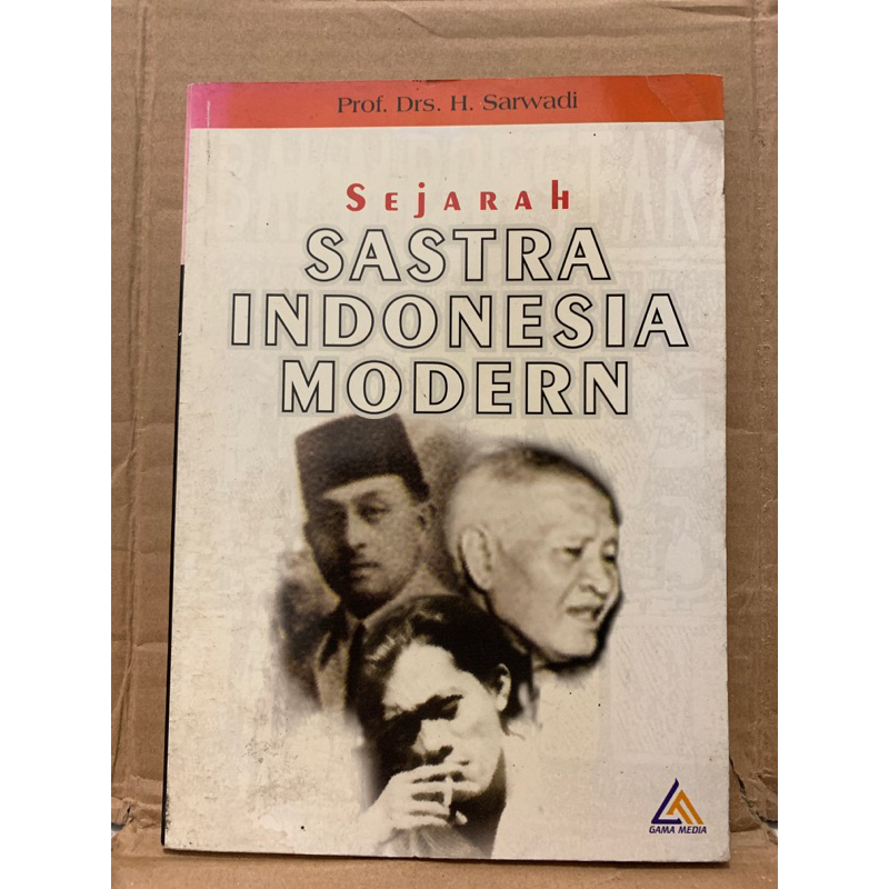 Buku Sejarah Sastra Indonesia Modern