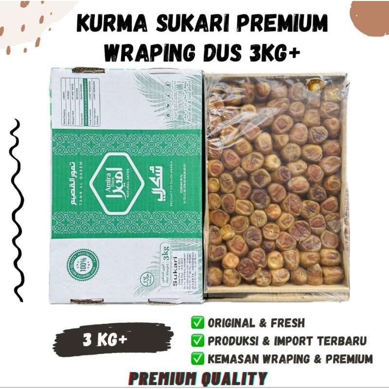 

KURMA SUKARI AL QASEEM 3KG GRADE A