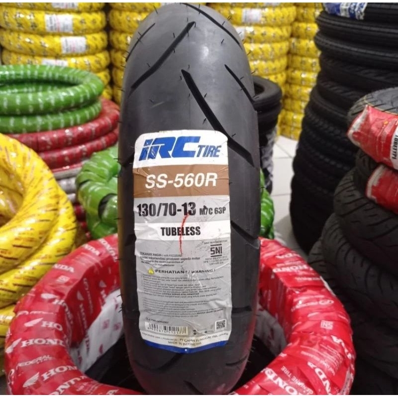 Ban Belakang Motor Yamaha NMAX 130/70 13 IRC TUBELESS ORI Free Pentil