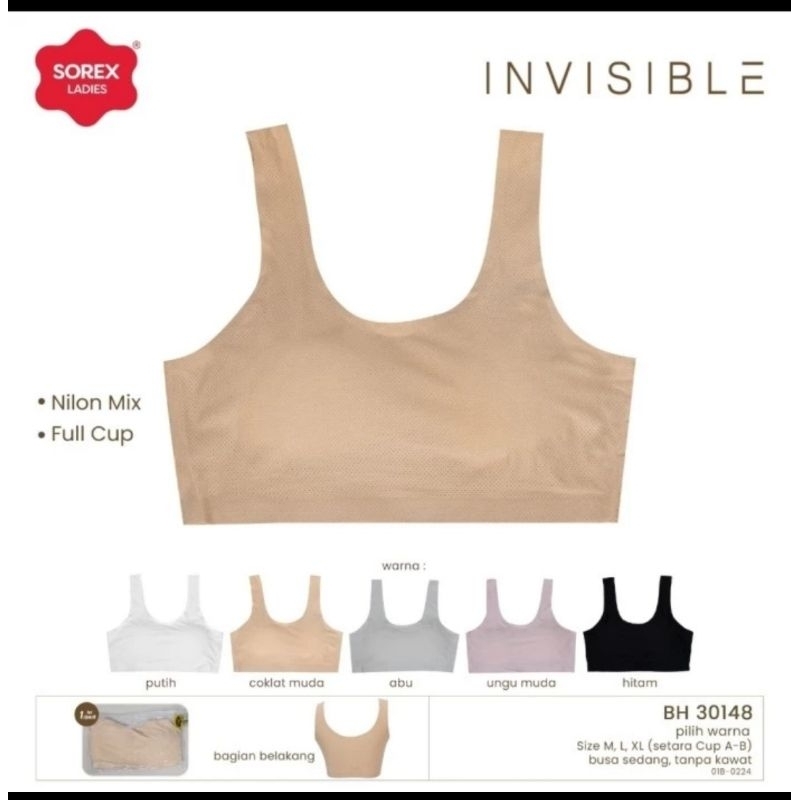 Bh sorex invisible bra sorex 30148